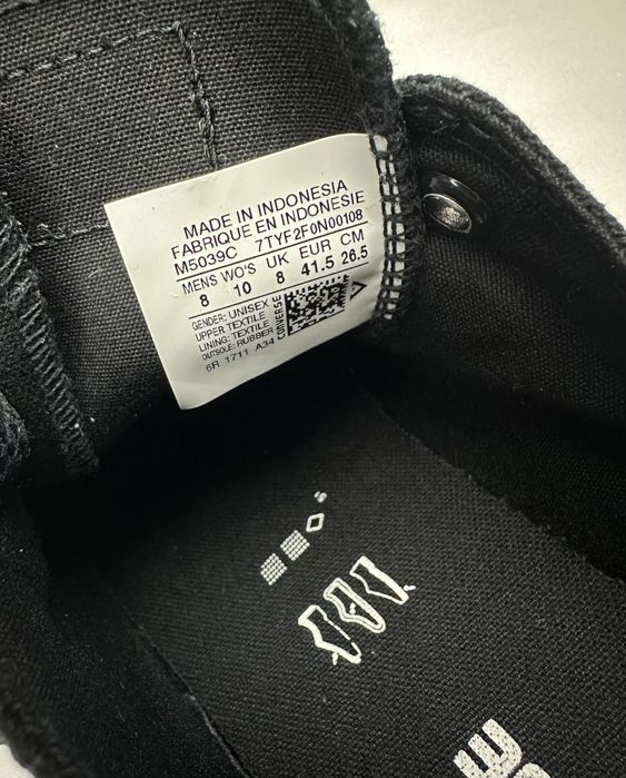 Оригінальні ідеальні кеди Converse Chuck Taylor low 41,5-42 розмір