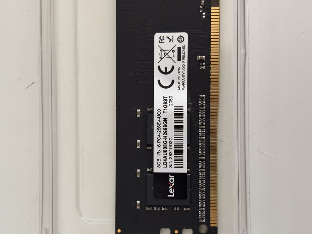 RAM 8gb DDR4 2666