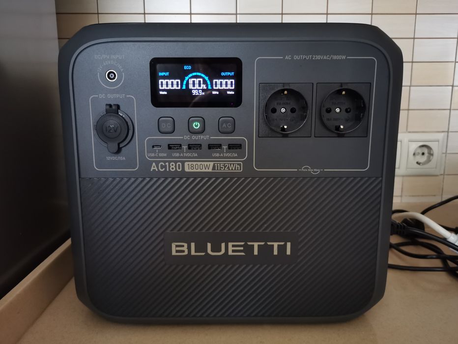 В наявності! Одна шт! Bluetti AC180. 1800 Вт.