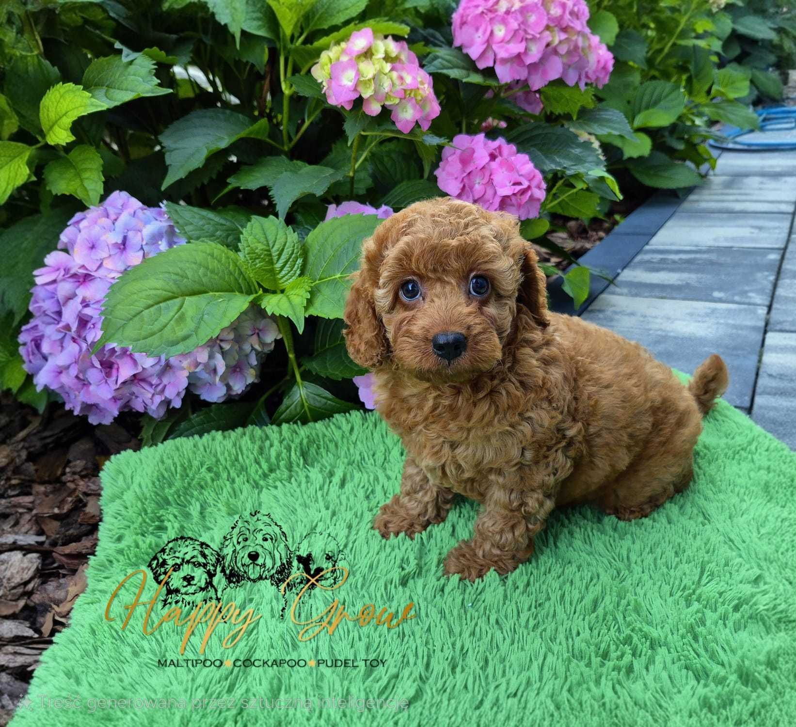 Cockapoo F1B suczka Red gotowa do odbioru