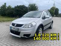 Suzuki SX4 LIFT 1.6 Benzyna  # 140 000 KM # IDEALNY STAN ! Opłacony !