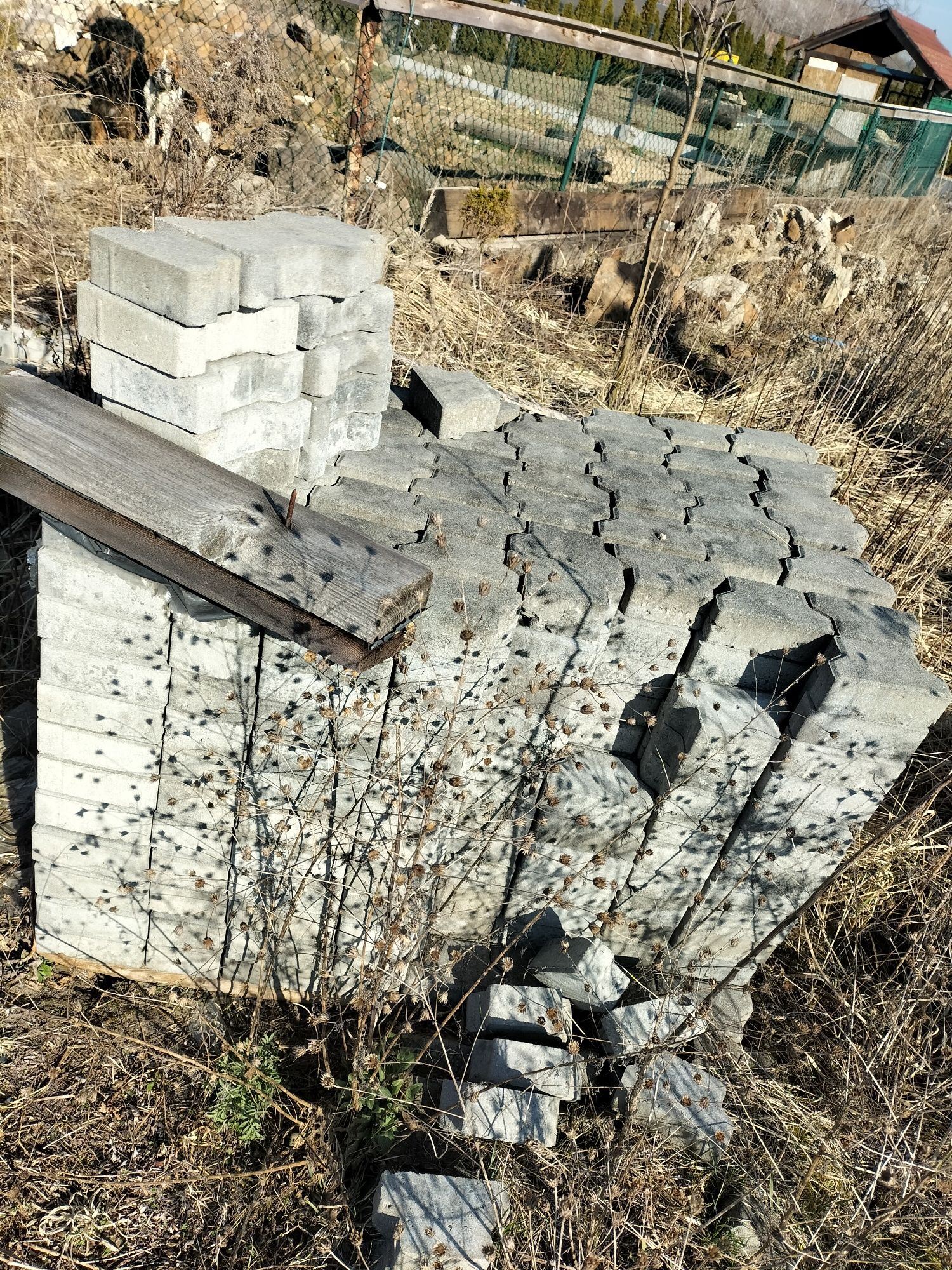 Kostka brukowa Podwójne T 6 cm POŁÓWKA