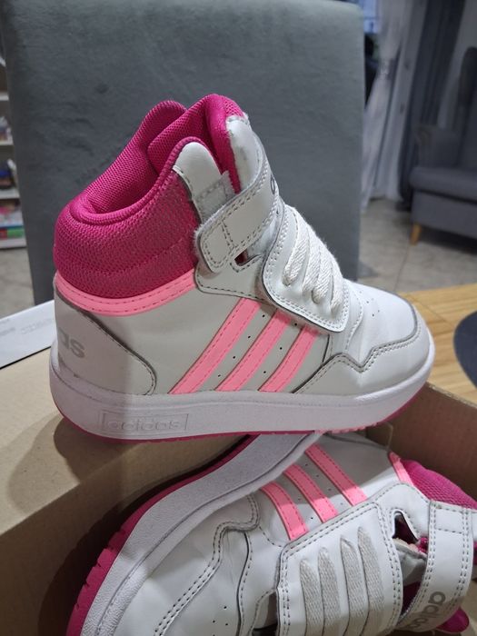 Buty Adidas hoops mid rozm.27