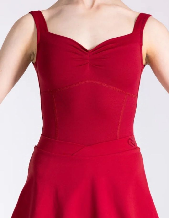 Fato de Ballet Vermelho Claudia Dean