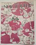 New Yorker okładka vintage plakat reprodukcja ok. A4, 29 sierpnia