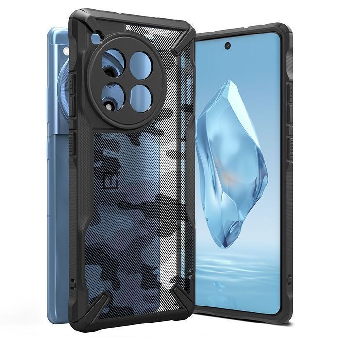 Etui Ringke Fusion X Oneplus 12R Camo Czarny