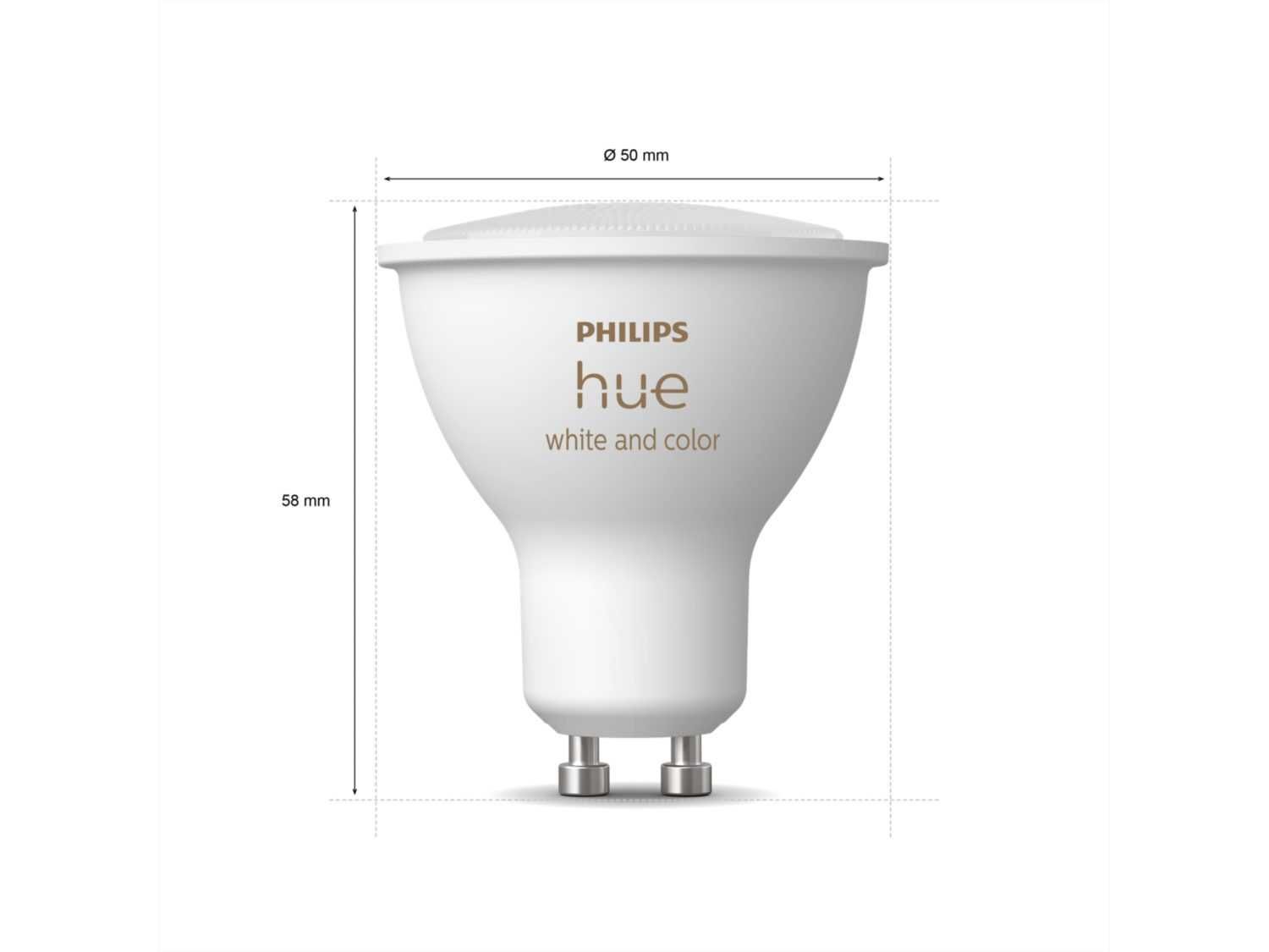 Lâmpada Philips HUE White & Color GU10