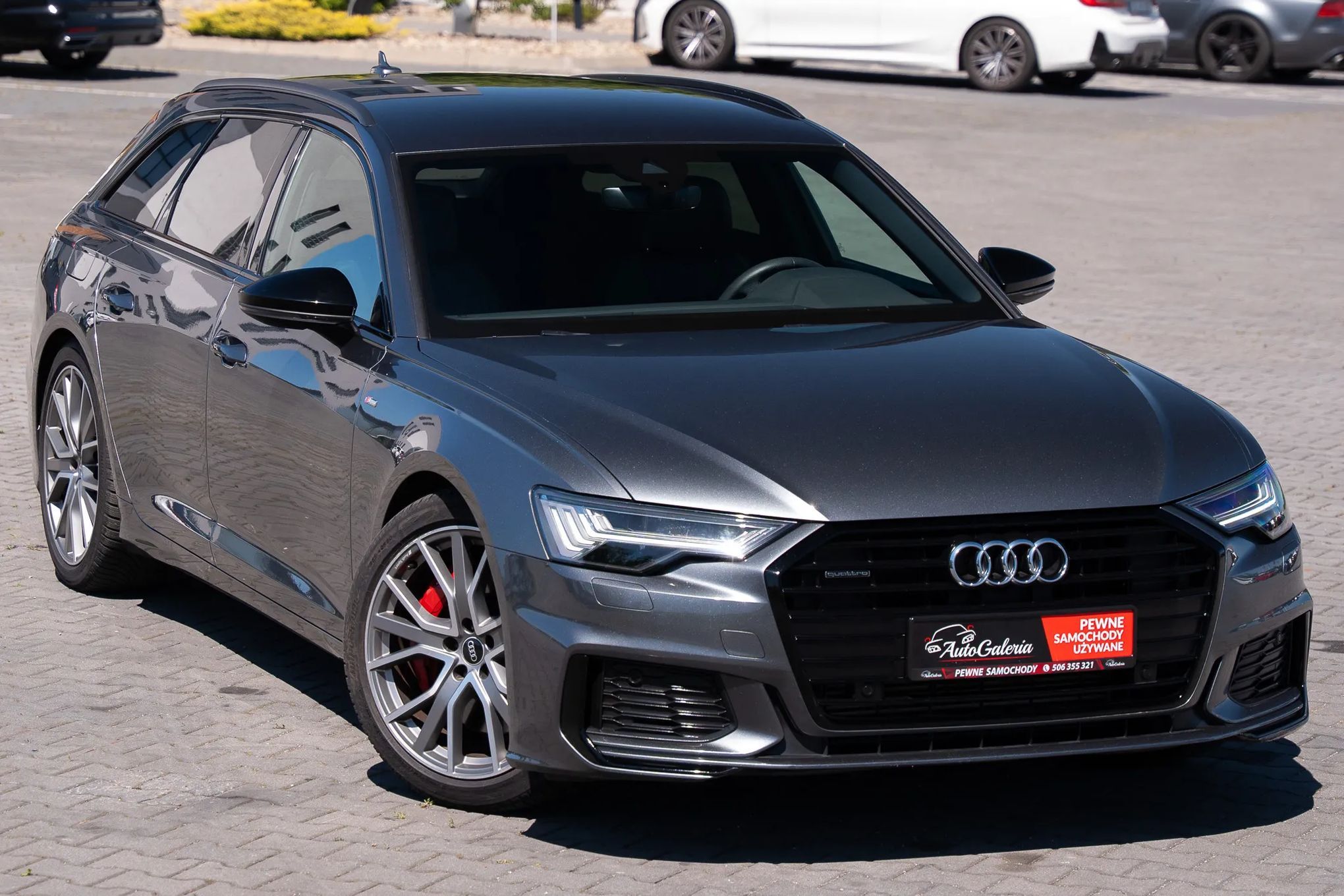 Audi A6 MEGA S LINE 55 TFSIe 367PS Quattro Skóra Matrix Kamera Radar