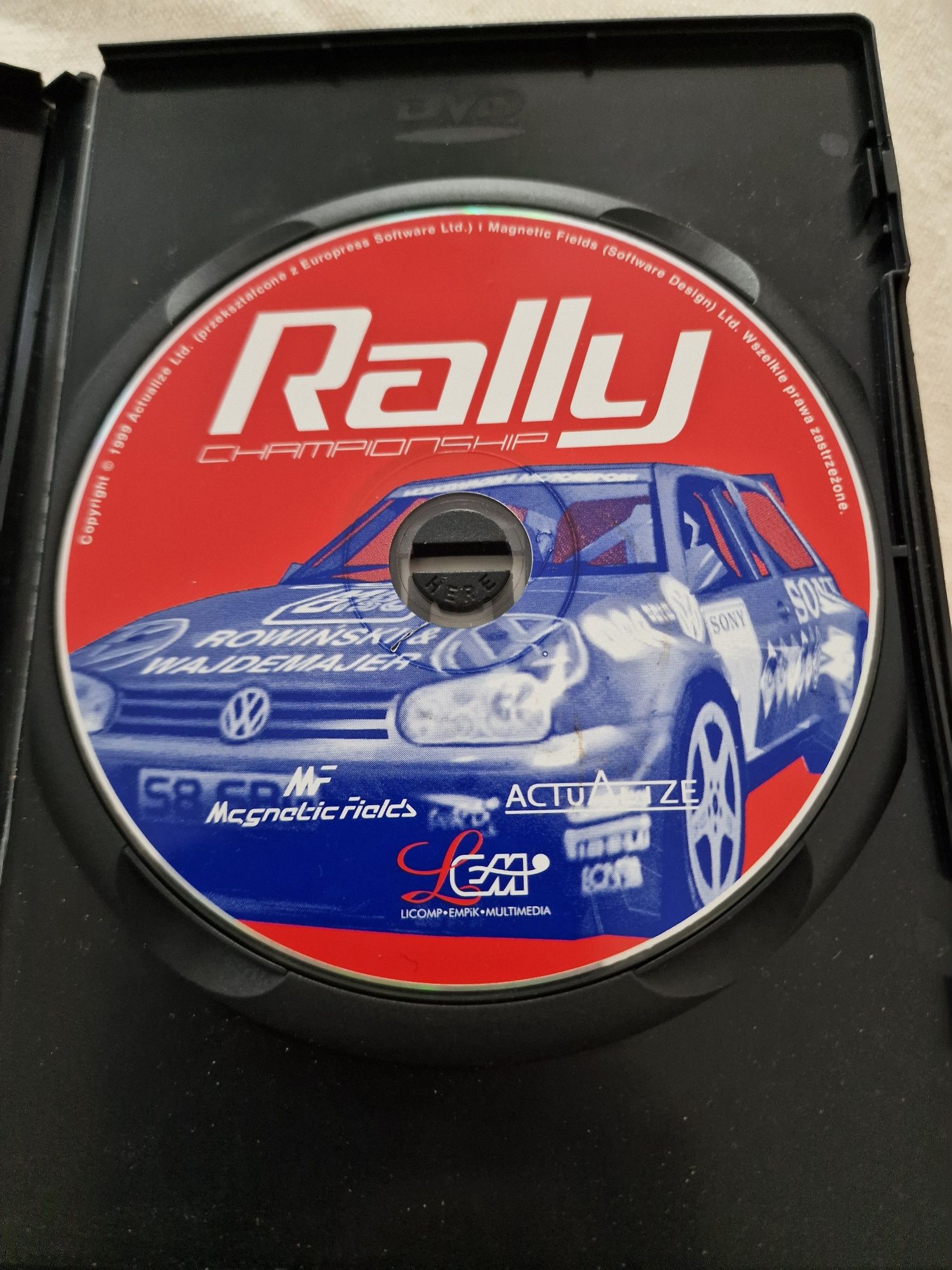 Gra PC  CD-ROM Rally Champions Mobil 1hip