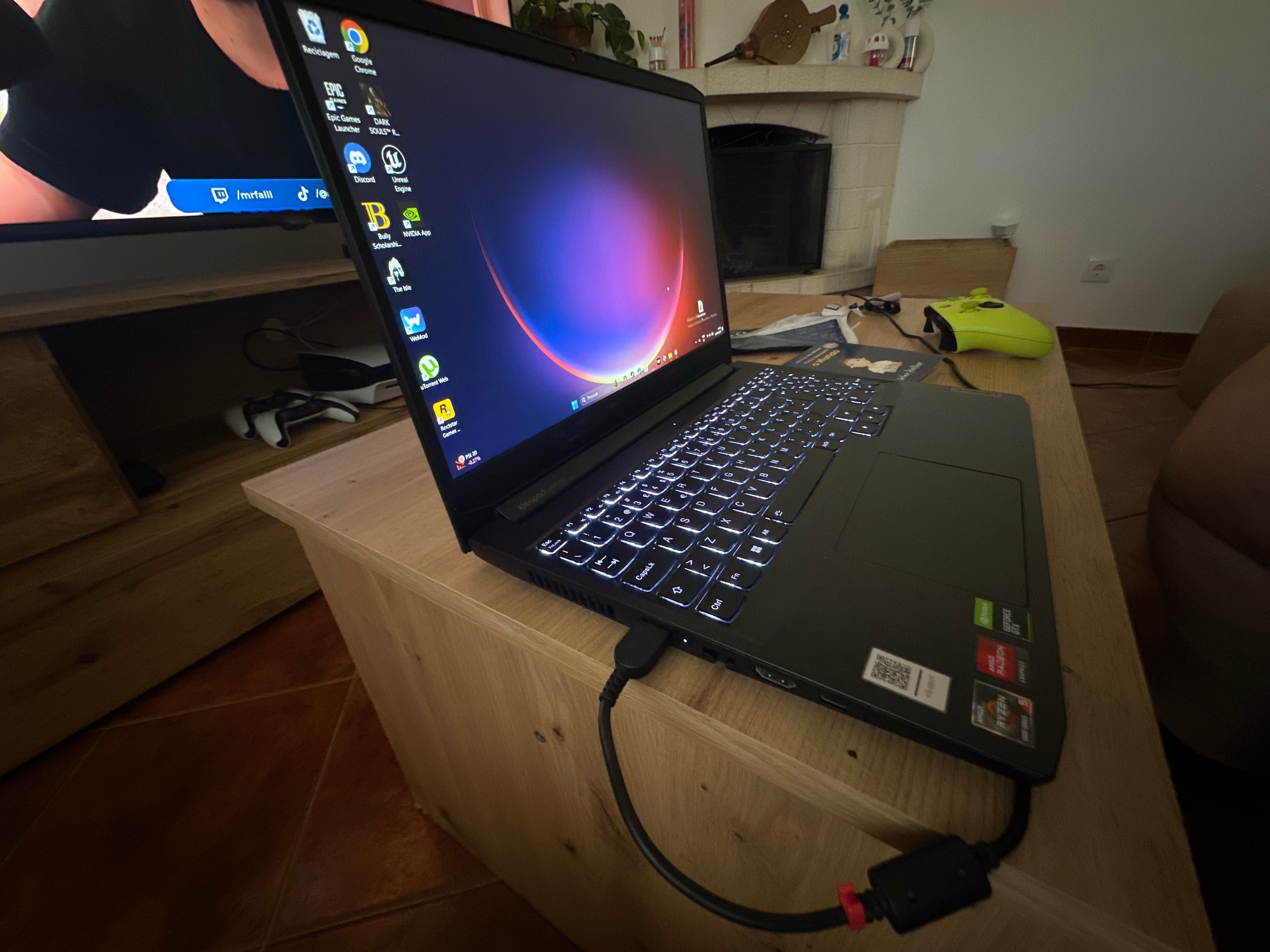 Pc gamer Lenovo ryzen