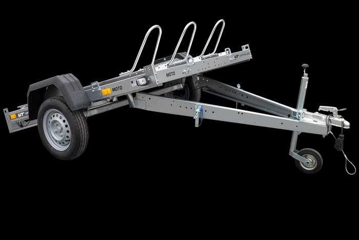 Przyczepka motocyklowa 220x155 UNITRAILER MOTO 3 DMC 750 kg