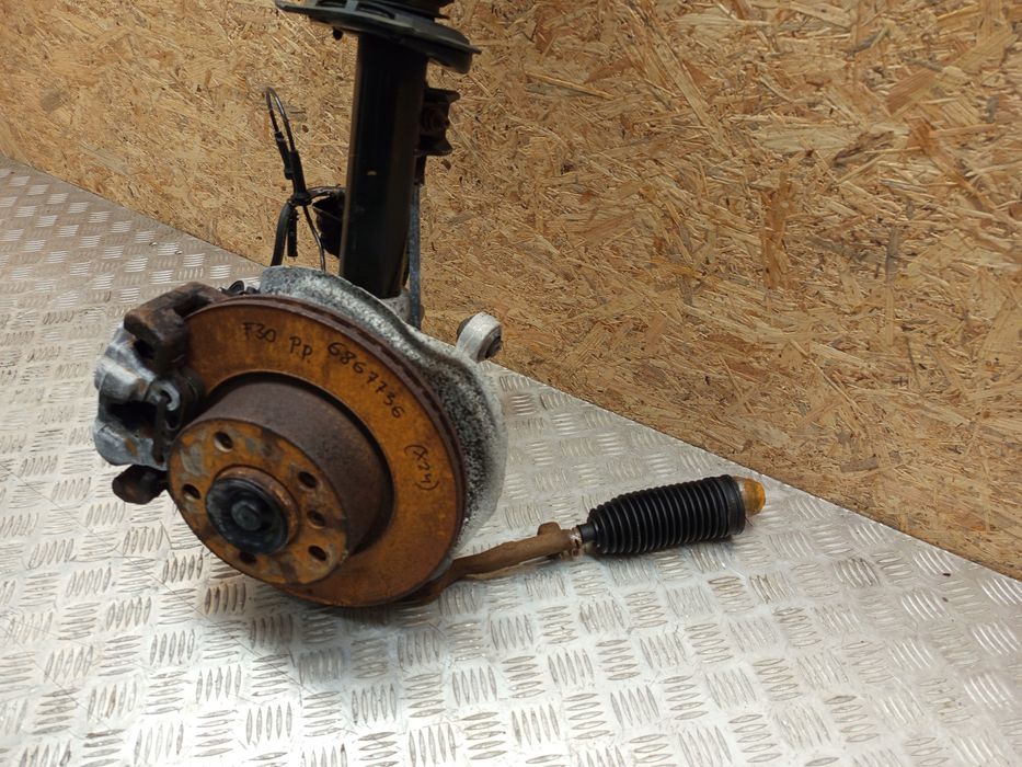 BMW F30 F31 Zwrotnica Amortyzator Wahacz Prawa PRZÓD Kpl