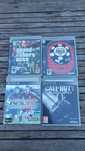 4 jogos PS3 (GTA, call of duty, PES, poker)