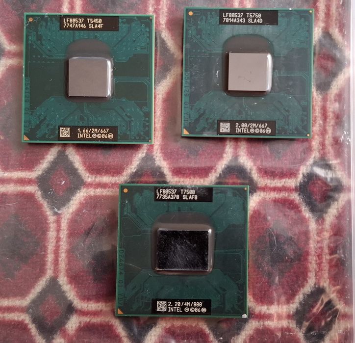 Процесор для ноутбука Intel Core 2 Duo
