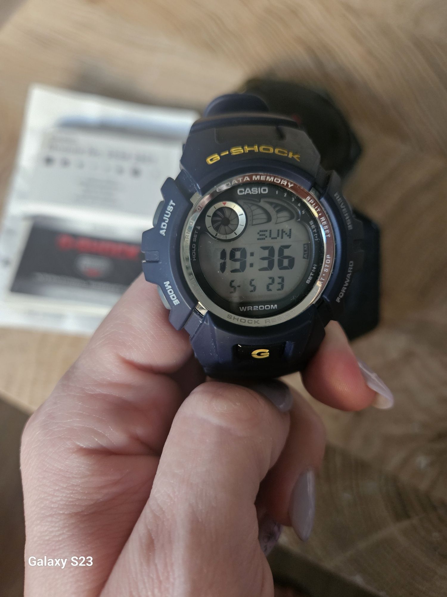 Zegarek CASIO G 2900F granatowy