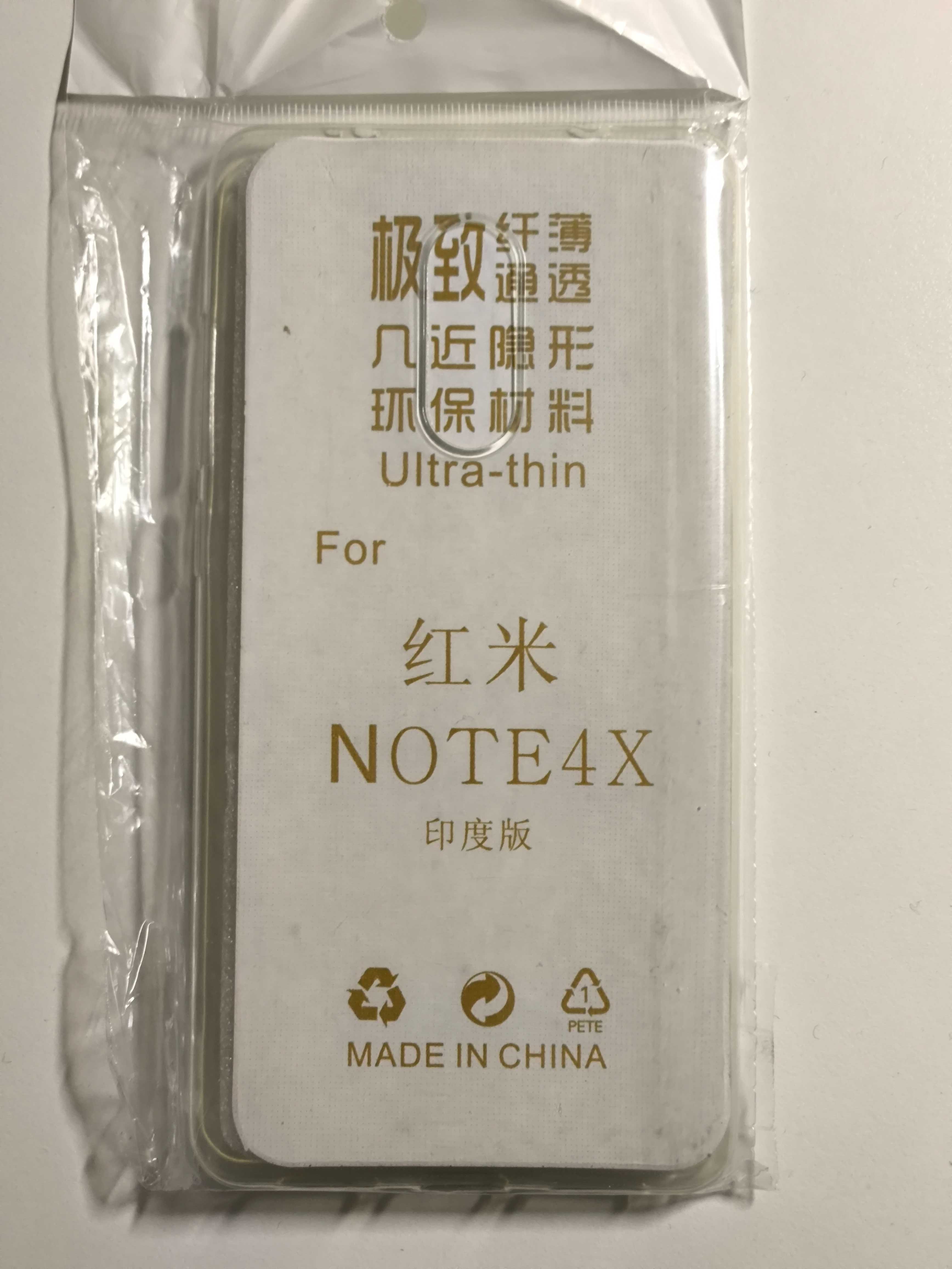 kejs okładka etui Redmi Note 4 przezroczyste