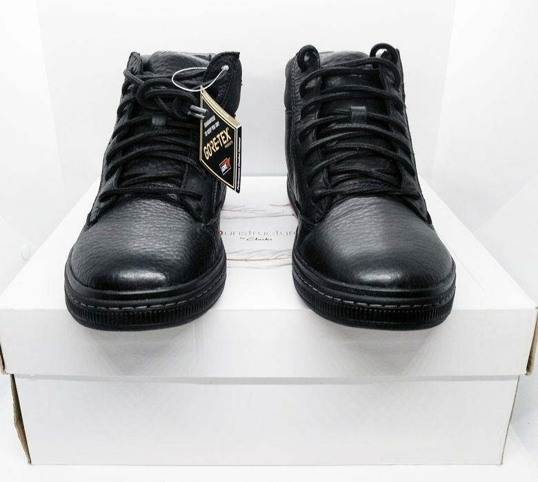 кожаные 27,7 30,3см ботинки Clarks  Gore Tex оригинал