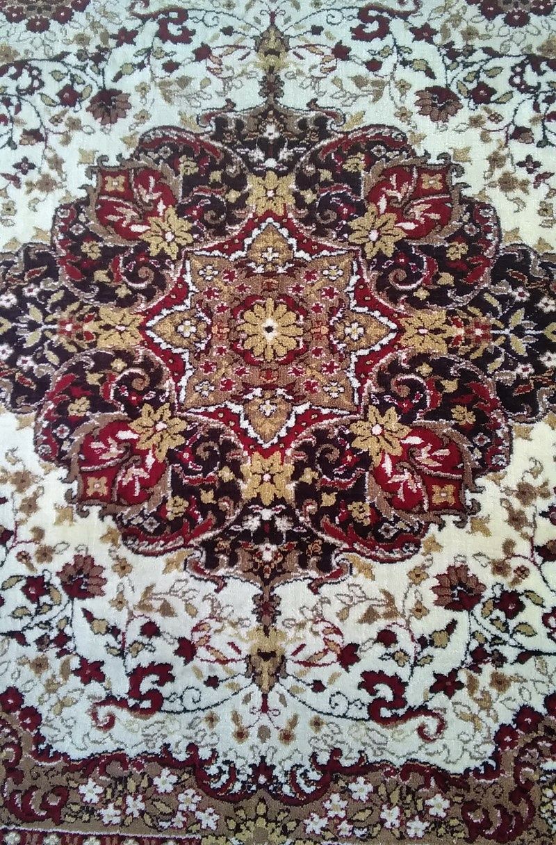 Tapete decorativo com bonito padrão