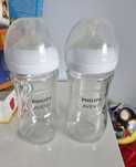 2 butelki szklane philips avent 240 ml