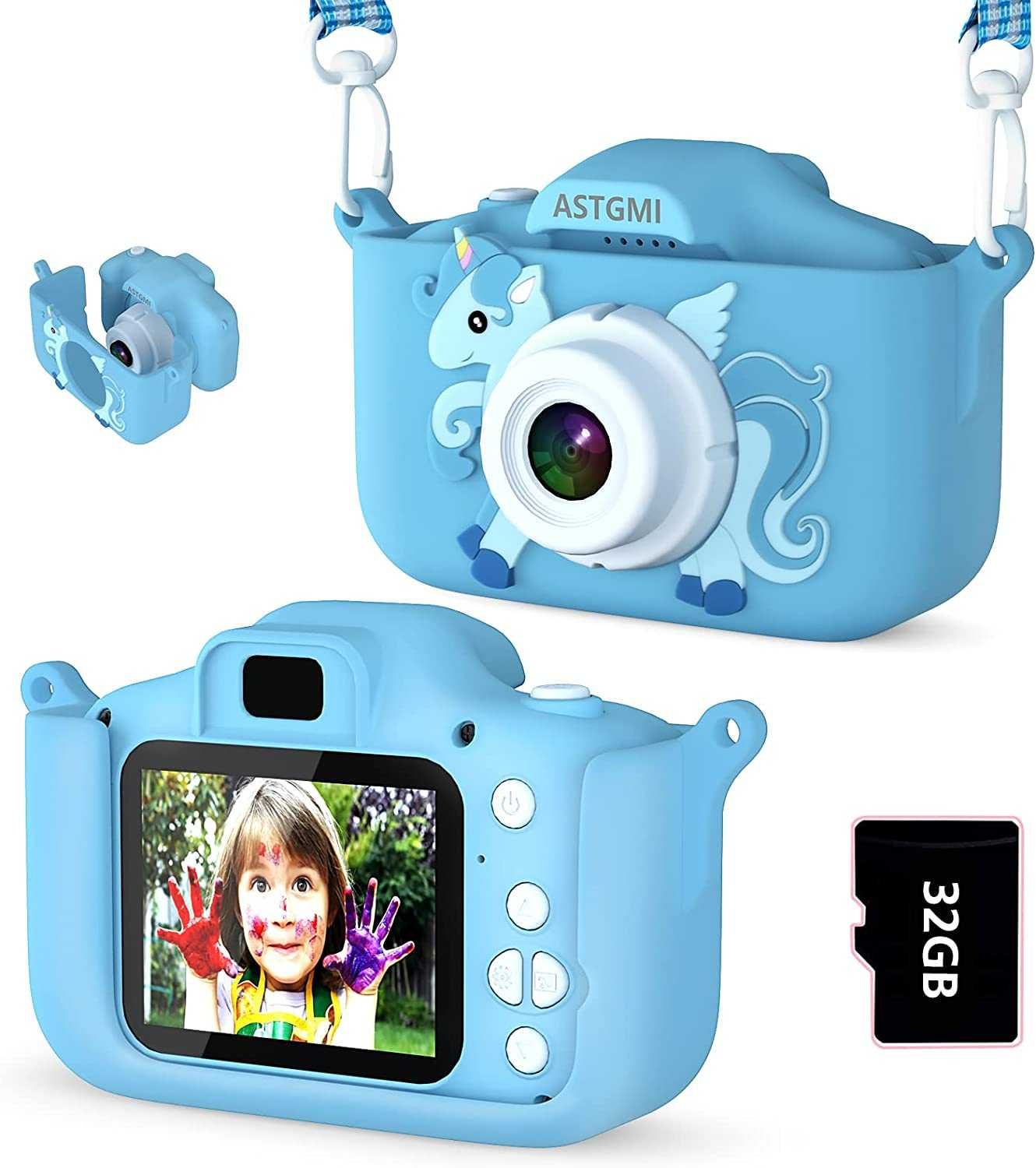 ASTGMI C3 aparat dla dzieci 32GB 12MP gry ramki Foto video zdjęcia