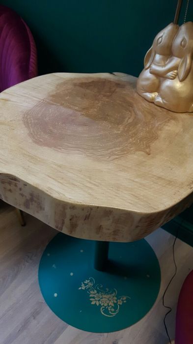 Stolik jesion plaster drewna
