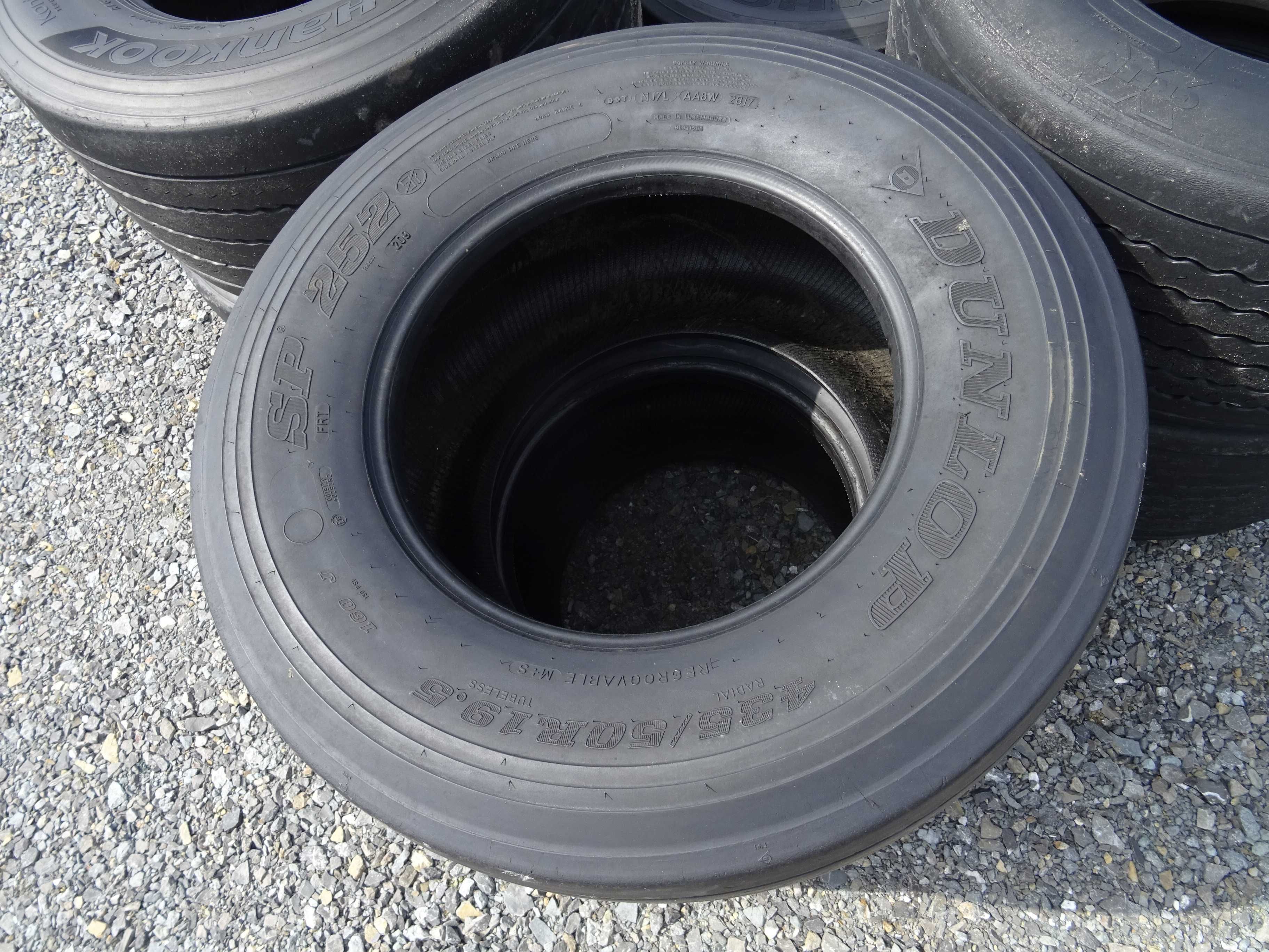 opona 435/50R19.5 DUNLOP SP252 (para) (350 netto/szt)