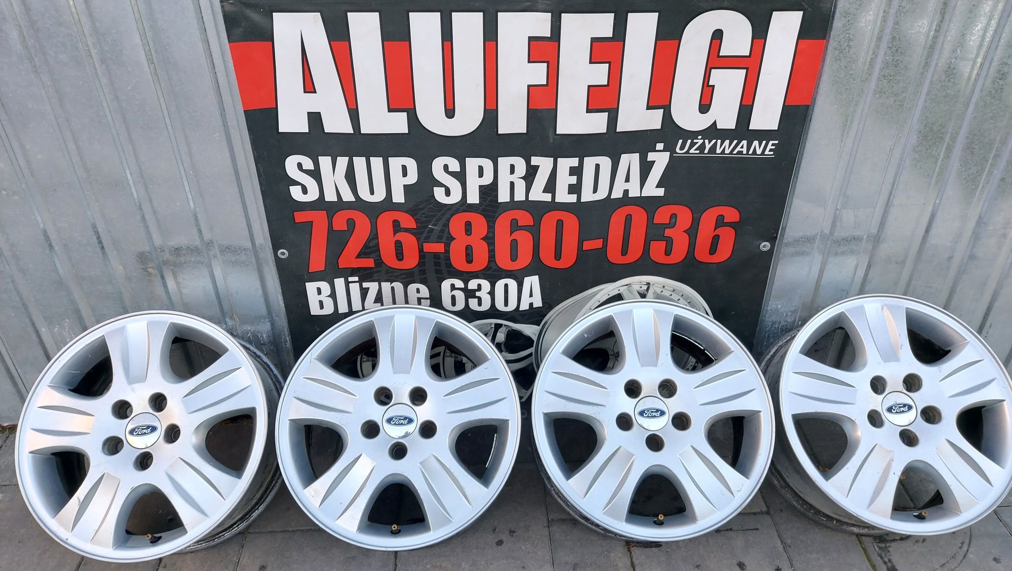Alufelgi 16" 5x108 FORD Mondeo Focus S-Max C-Max