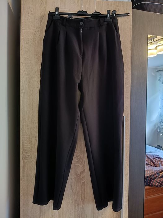 Spodnie szerokie nogawki 42 XL