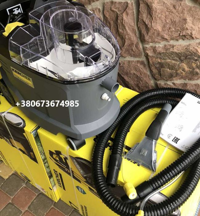 Миючий пилосос Karcher puzzi 8/1. Моющий пылесос для химчистки кершер