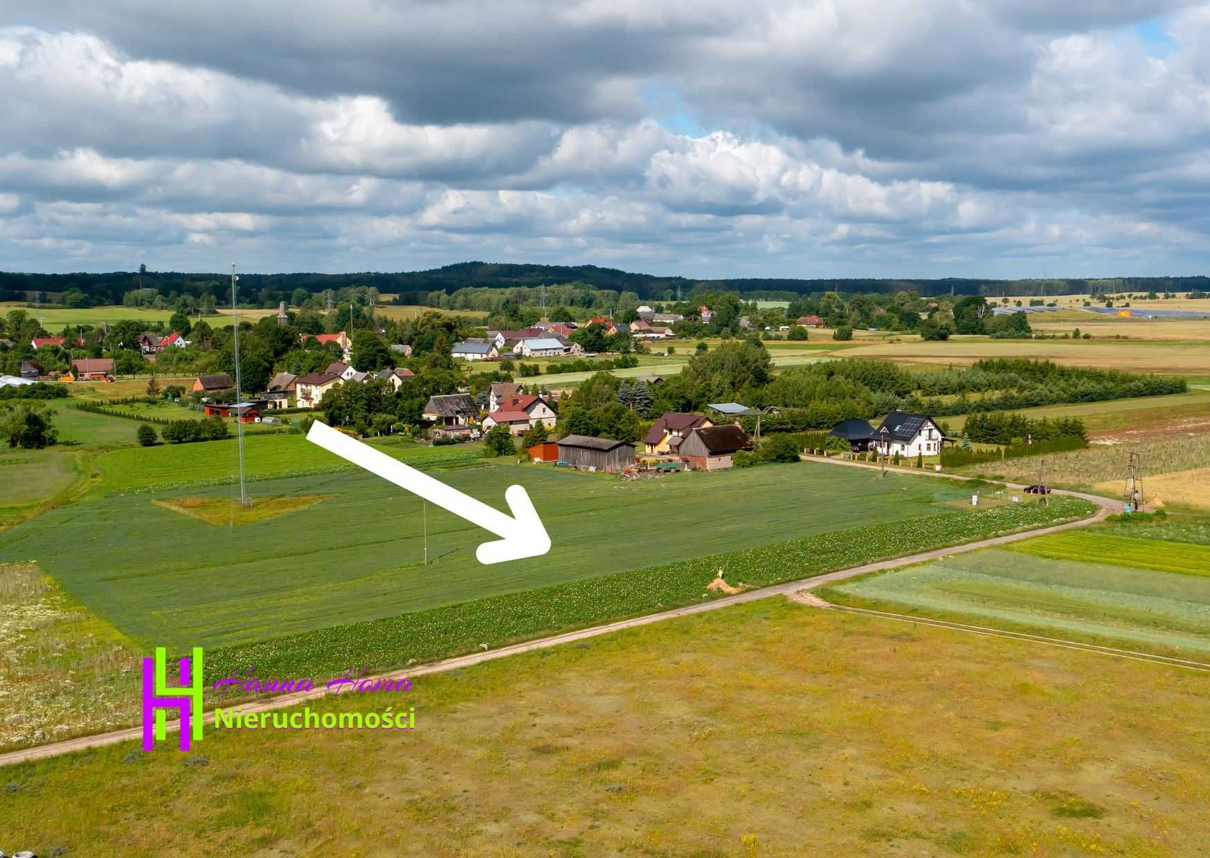 Gwieździn - 1,1199ha, pod agroturystykę, CENA, blisko jezior