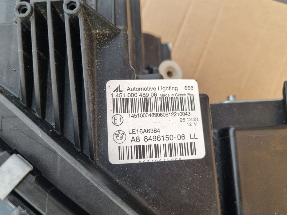 Reflektor przednie lewy prawa lampy bmw g20 led shadow