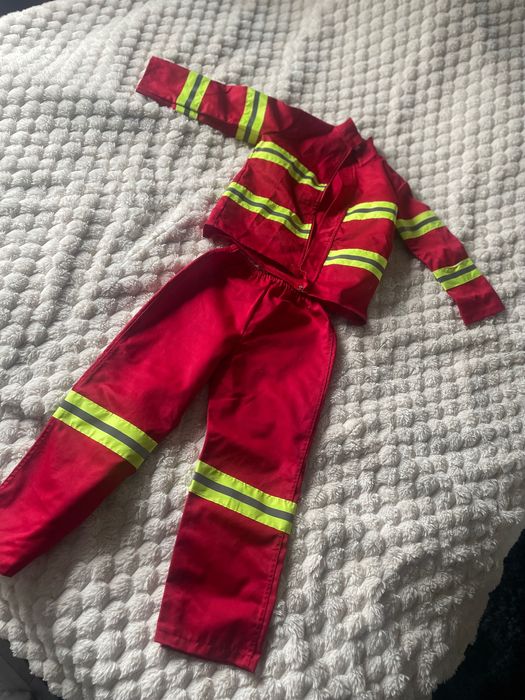 Strój strażaka dla chłopca 5-6 lat