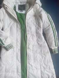 Біла курточка на дівчинку 155-160(26 р. S)
