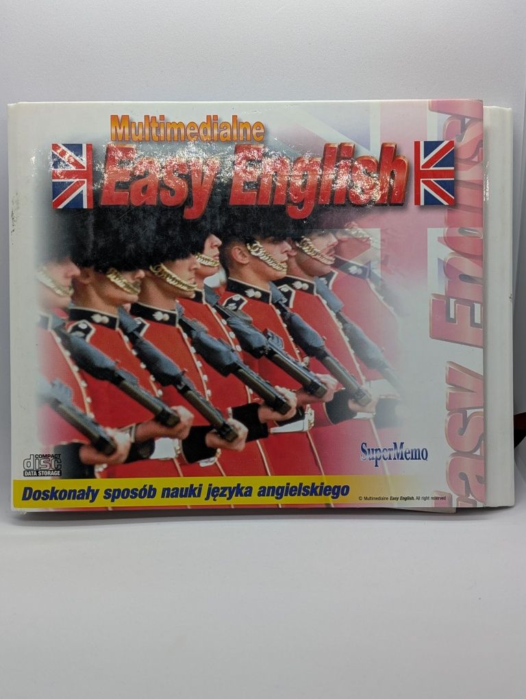 Płyty do nauki angielskiego - Easy English 1,2,3 superMemo płyta CD