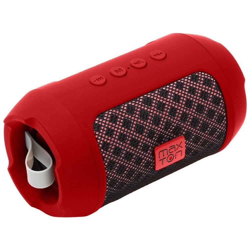 COLUNA BLUETOOTH MAXCOM MAXTON MX116 MASAYA VERMELHO