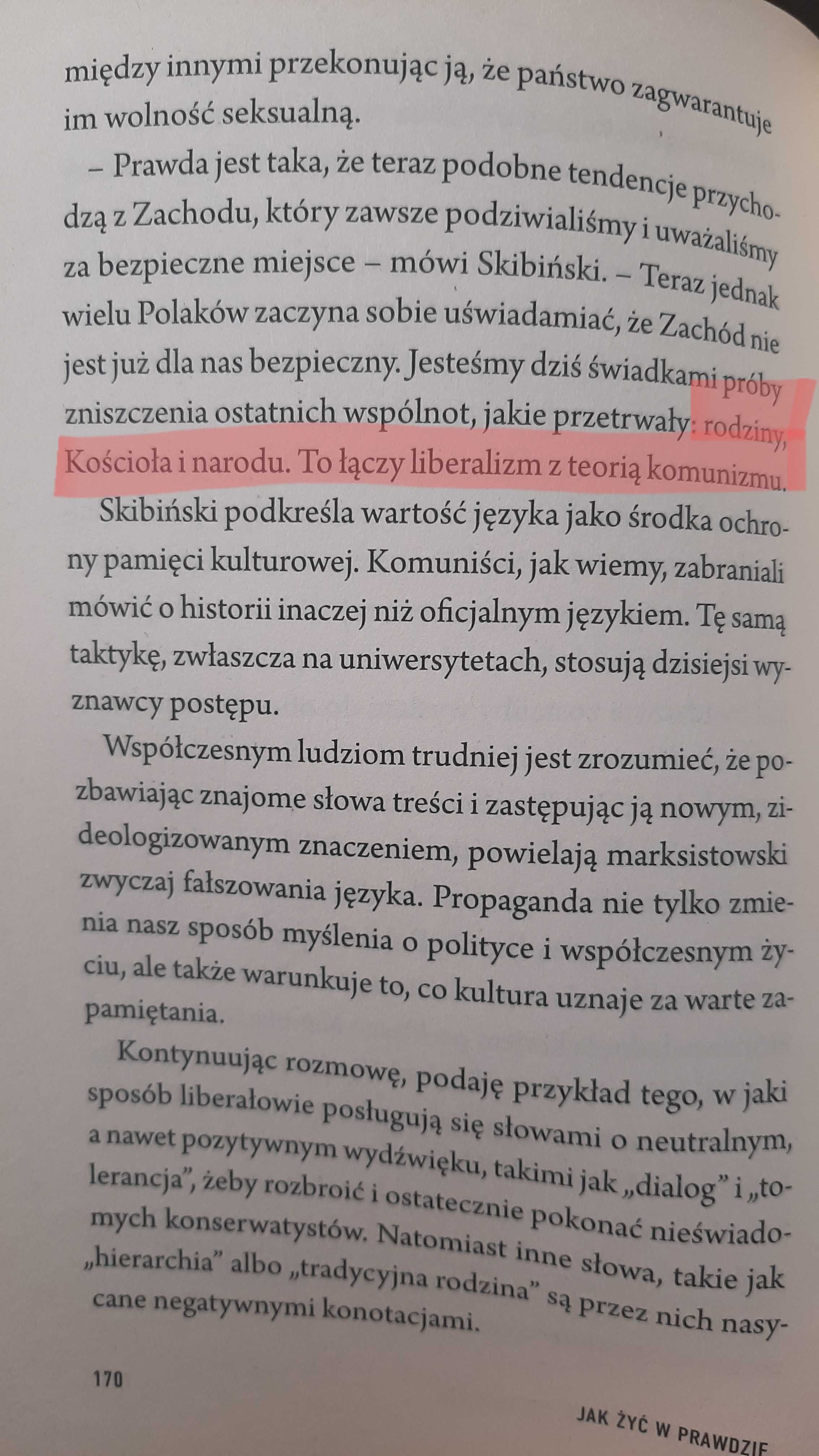 Żyć bez kłamstwa Rod Dreher liberalizm a ideologia komunizmu