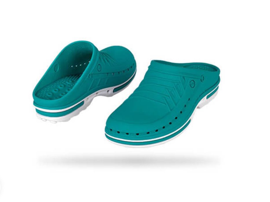 Socas Wock CLOG Verde/Branco Novas