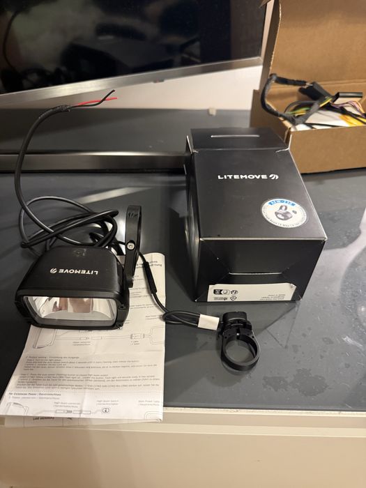 Lampa do roweru elektrycznego litemove