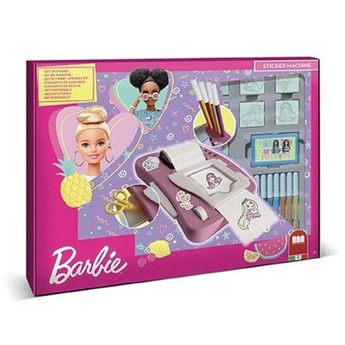 Barbie Pieczątki I Maszyna Do Naklejek