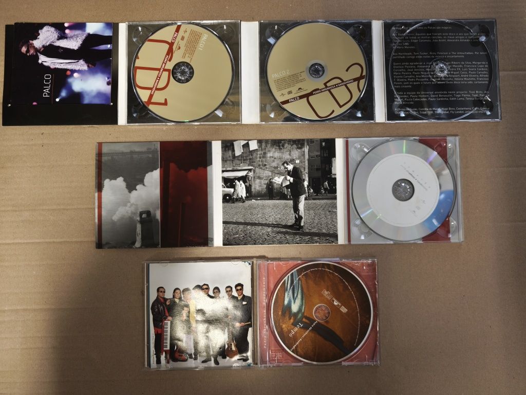 Coleção de CDs Pedro Abrunhosa