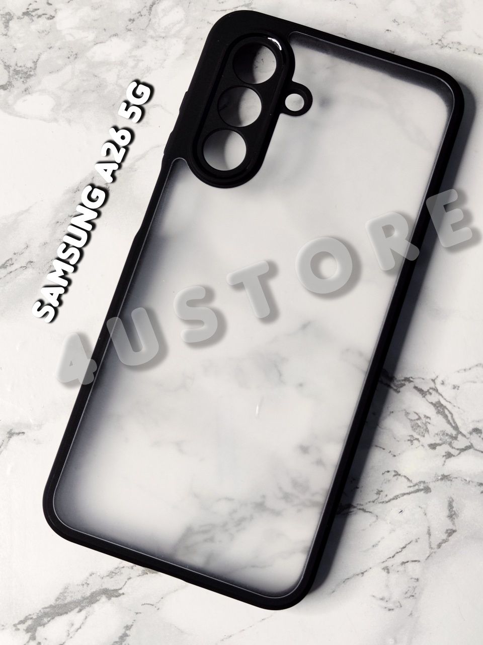Чехол Black TPU на Samsung A26 A36 A56 противоударный чохол прозорий