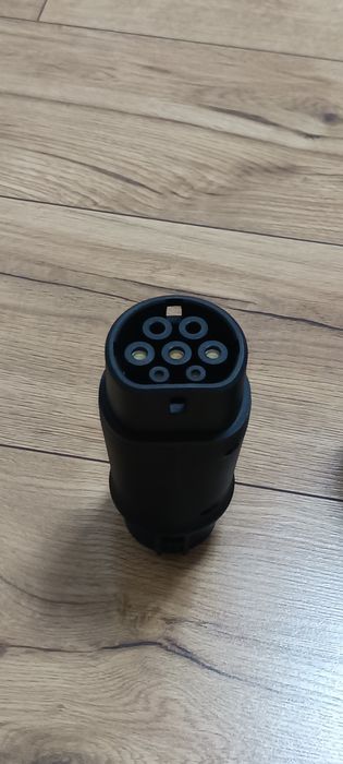 Adapter do ładowania samochodów EV Typ 1 na Typ 2 connector