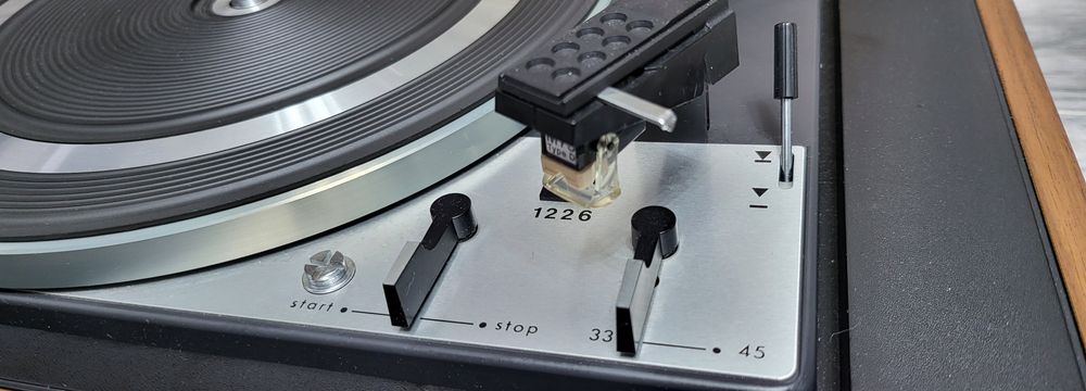 Gramofon Dual 1226 wkładka shure m75D Vintage automat