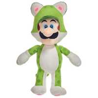 PROMO:Peluche Luigi Mario Bros soft 35cm