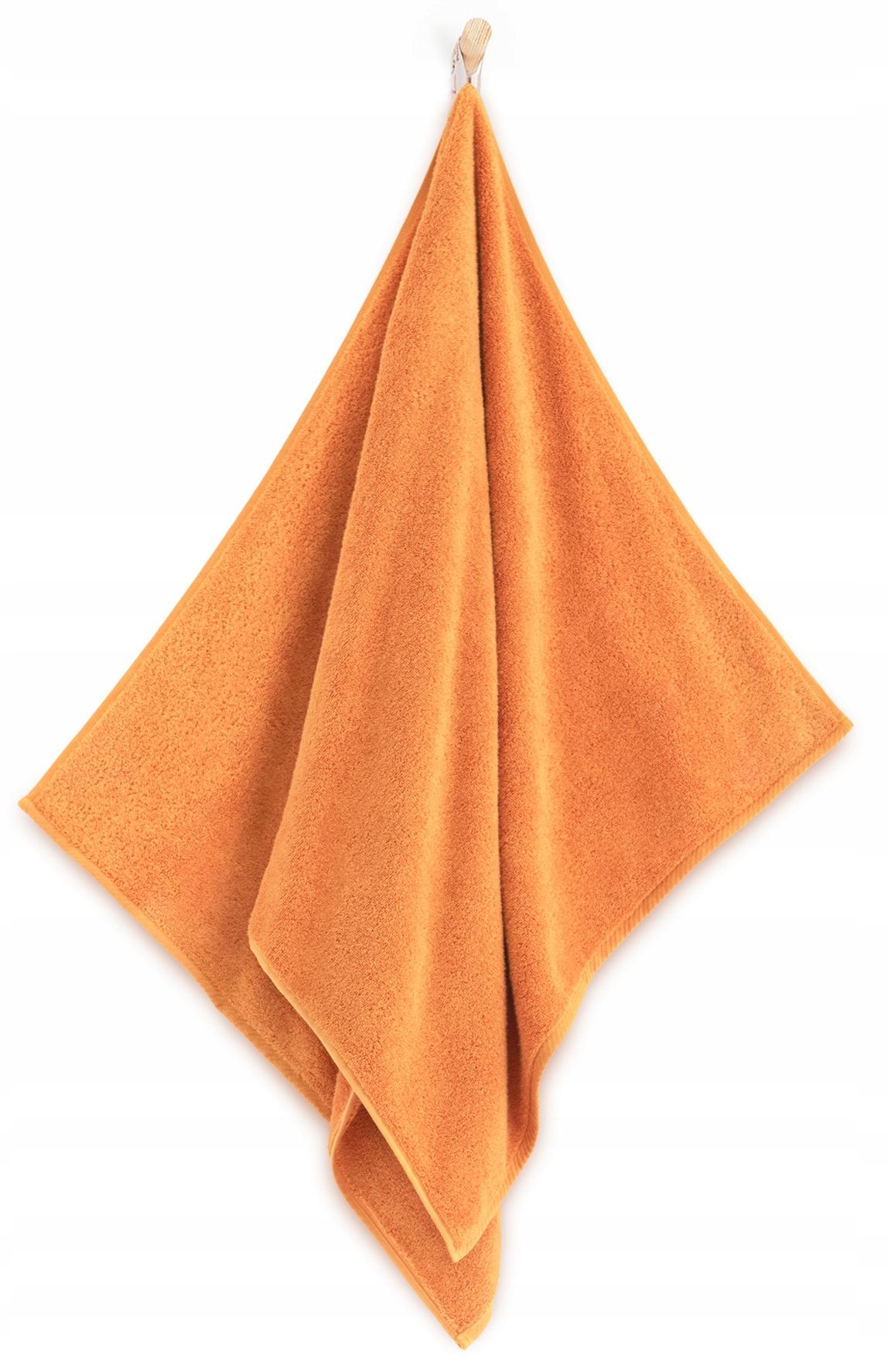 Duży Ręcznik  Zwoltex 100X150 Bawełna Egipska Pomarańczowy Kiwi