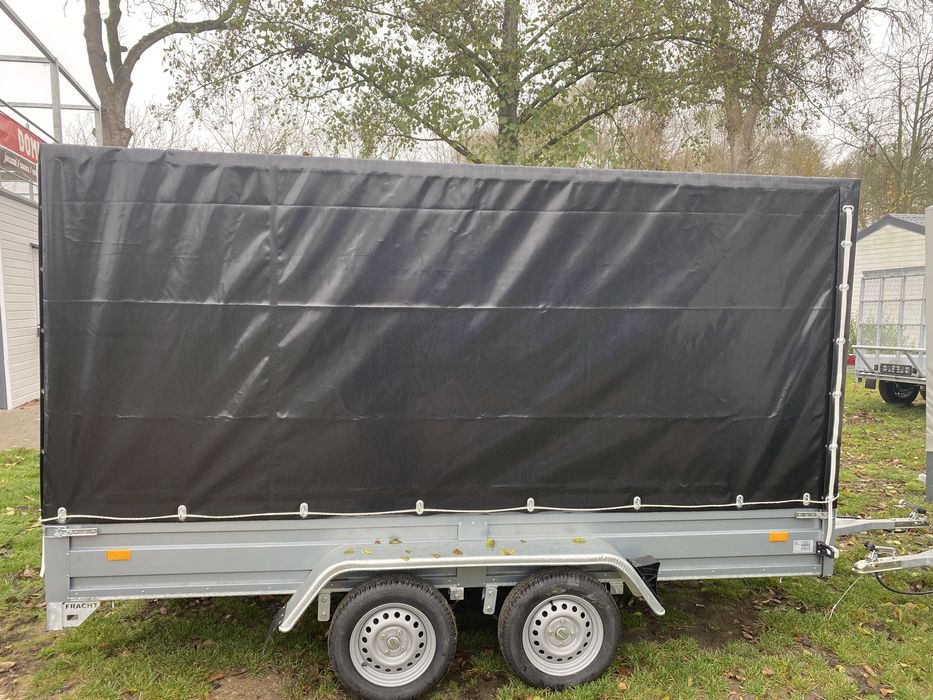 Przyczepa Fracht 2 osiowa  350x150. DMC 750.
