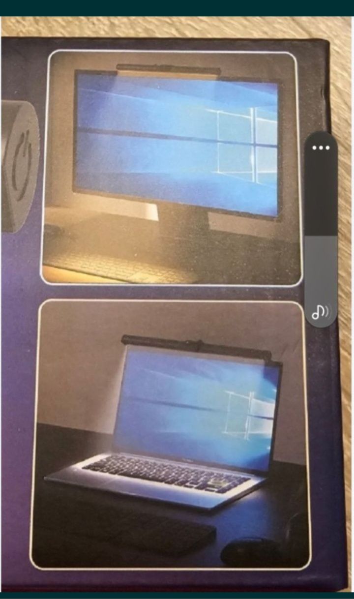 Lampka do komputera monitora laptopa LED 3tryby