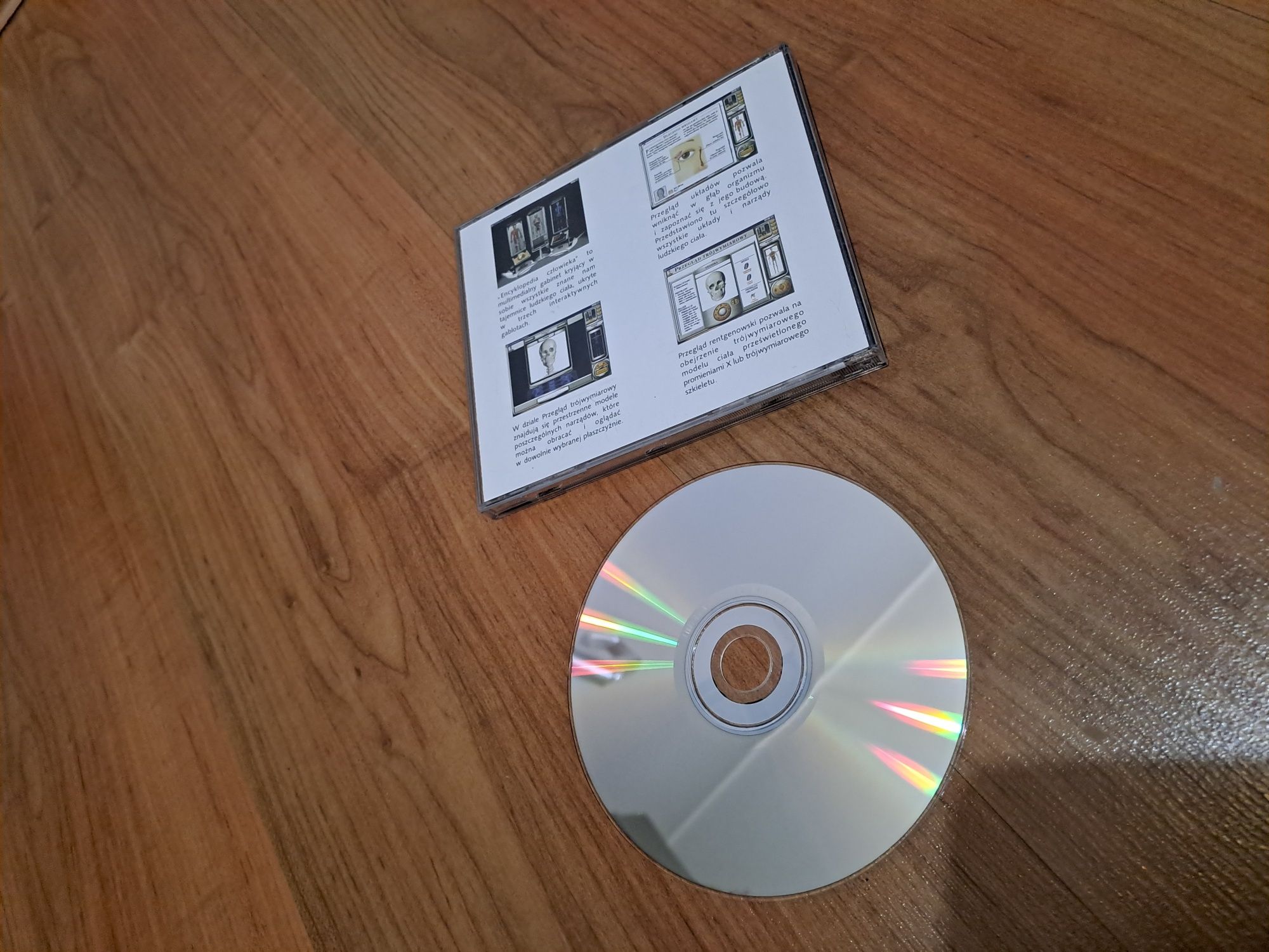 Encyklopedia Człowieka 2000 cd-rom Optimus Pascal multimedia