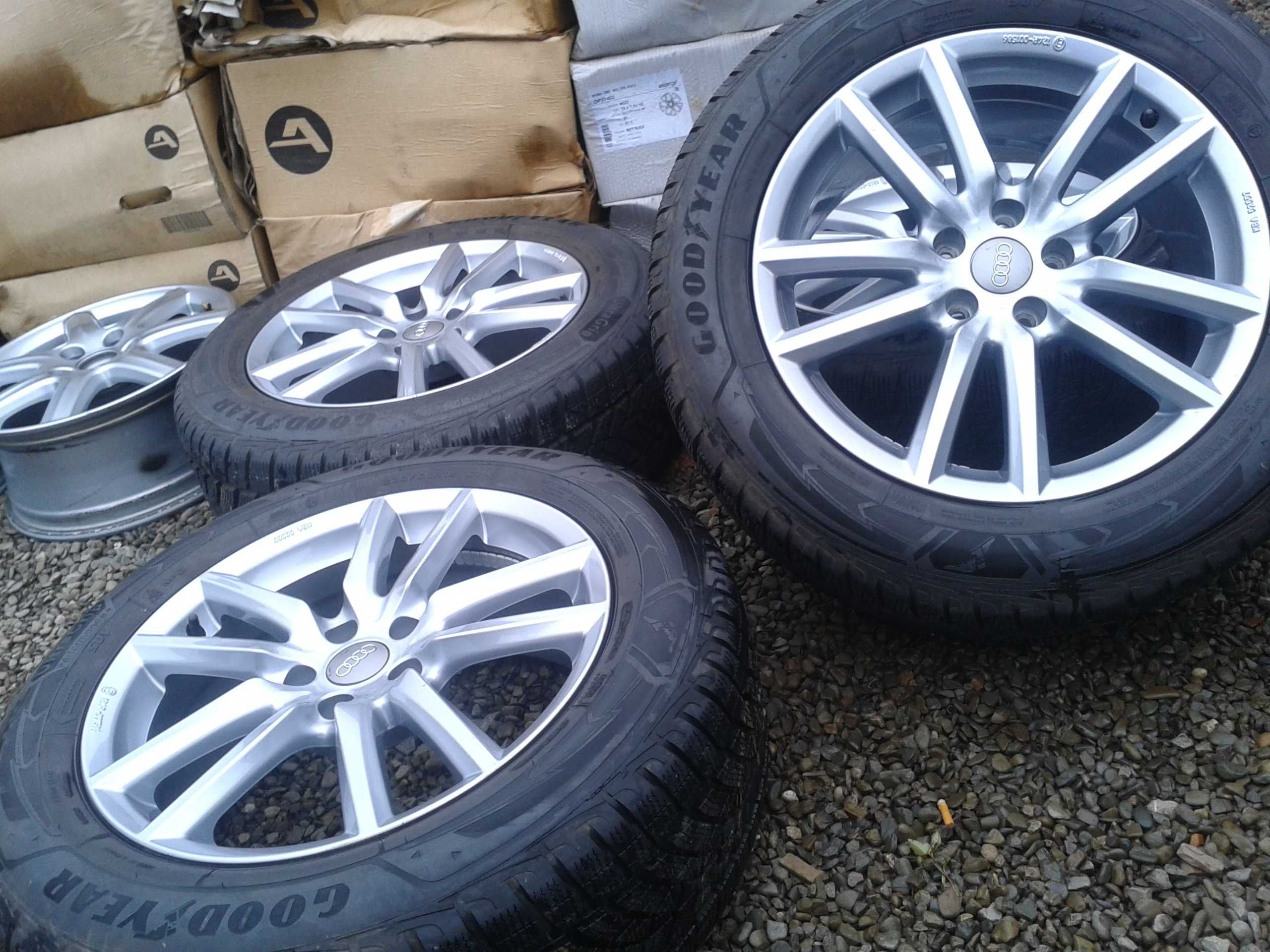 felgi r18 szare cms audi a3 a4 a5 a6 q2 q3 q5 rs4 b9 b8 c7 c8 mielec