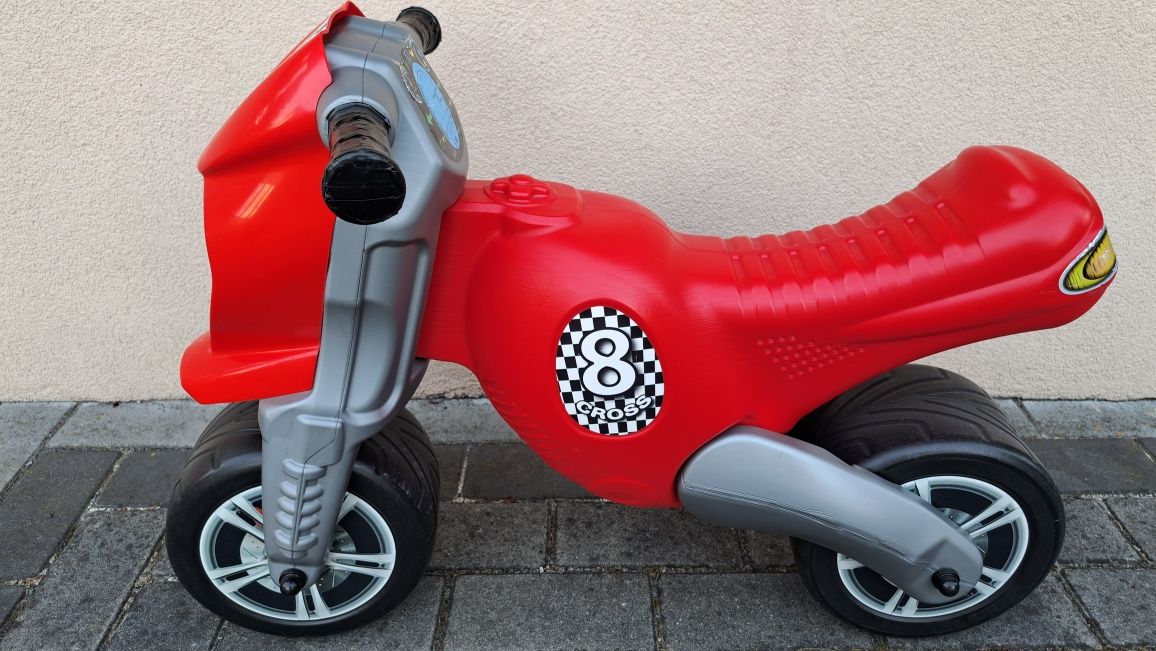Jeździk motorek biegowy Cross 8